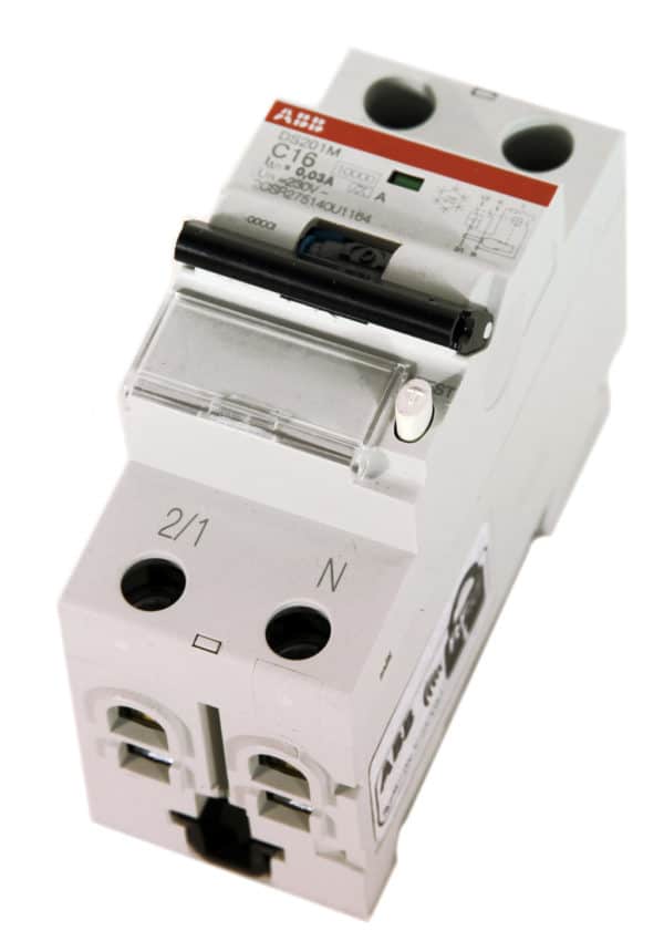 ABB jordfeilautomat C16A 30mA 1/16N