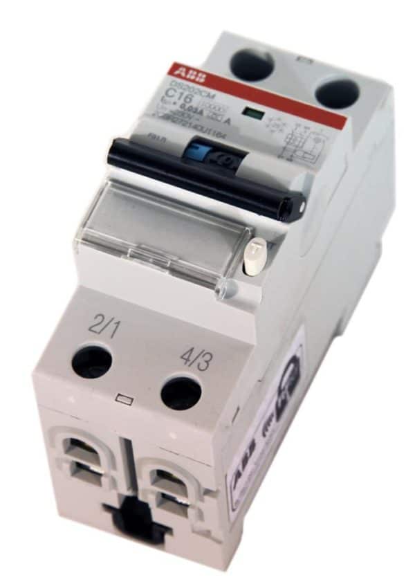 ABB jordfeilautomat C 16A 30mA 2P